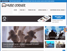 Tablet Screenshot of musiccorner.co.uk